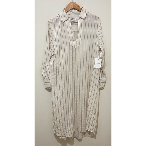 Nordstrom Dresses & Skirts - NWT Nordstrom Striped V-neck tunic Shirt Dress, Size Small $129